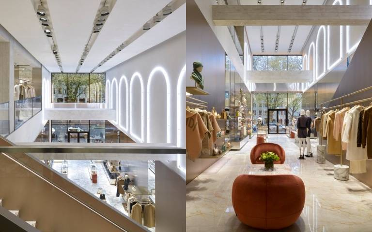 Inside FENDI's new store in Düsseldorf, Germany