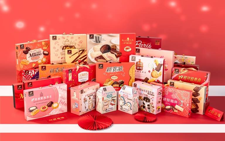 食品品牌77×日本貓福珊迪推3款聯名禮盒!新貴派、巧菲斯等全都有!