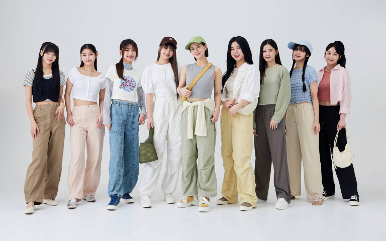 「GENBLUE幻藍小熊」搶換GU春裝！隊長容容、XXIN、BIDO都穿短版上衣「露小蠻腰」也太可愛了吧！