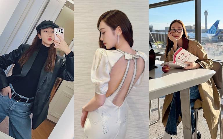 JESSICA性感美背一轉身就犯規！私服高級鬆弛，這單品百搭不搶戲、天天穿都不膩