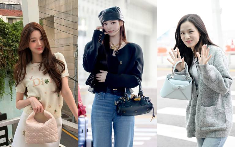 女星機場開始美出境！Jisoo「灰針織＋牛仔褲」手上包款成亮點，張員瑛甜妹裝超仙、Anna帥氣值拉滿