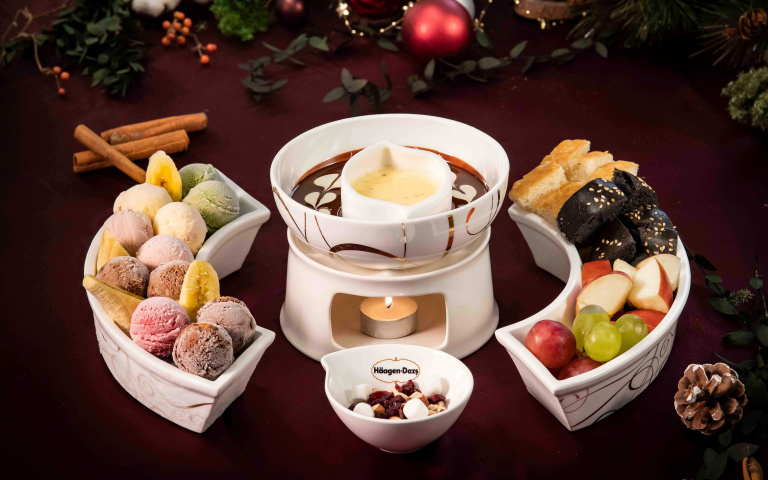 螞蟻人快衝！哈根達斯「冰淇淋巧克力火鍋」升級回歸 打造全球首間巧克力風格店讓你拍到手軟