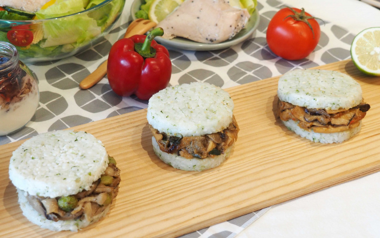 【疫情商機-2】冷凍食品玩新意　青花椰米變身米漢堡　全素新豬肉餡餅進軍超商