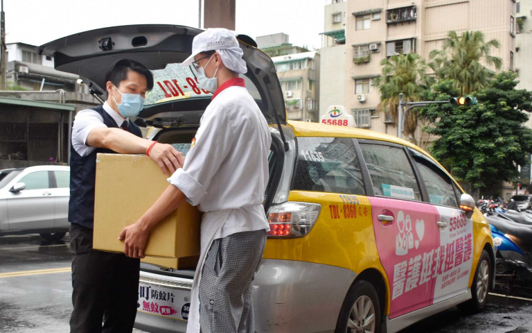 計程車隊加入外送行列 全台美食配送不限距離