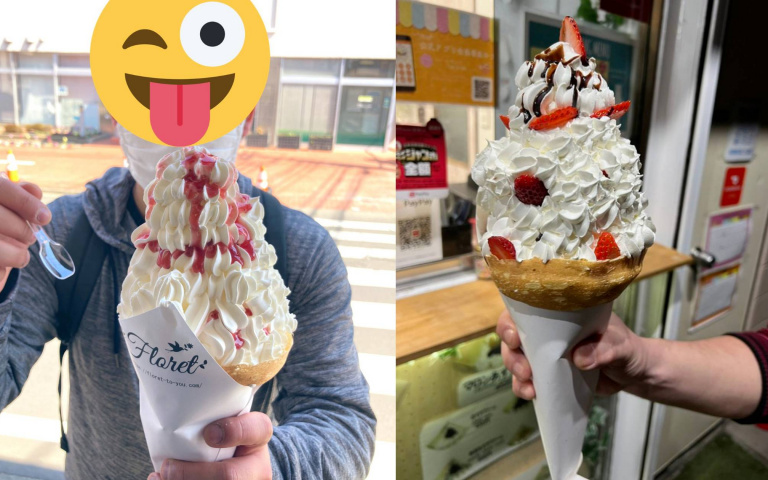 滿足鮮奶油控的幸福滋味!日本「1公升鮮奶油」可麗餅