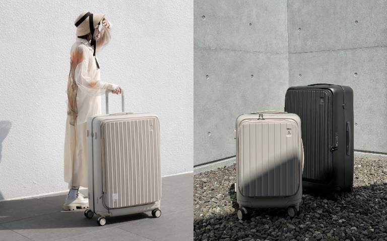 旅行必買！CROWN全新配色多層次收納行李箱，絕美秋色帶著走！