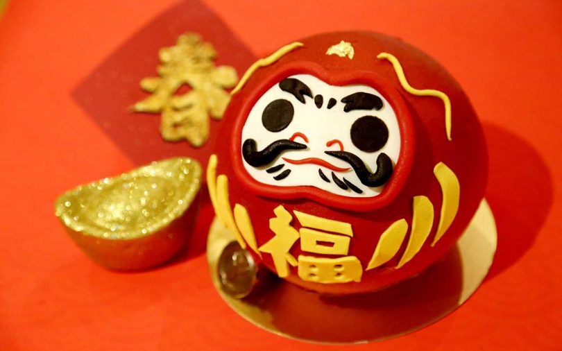 必勝招財求好運! 吃了小福神蛋糕、財神版金發糕 過年包準發發發