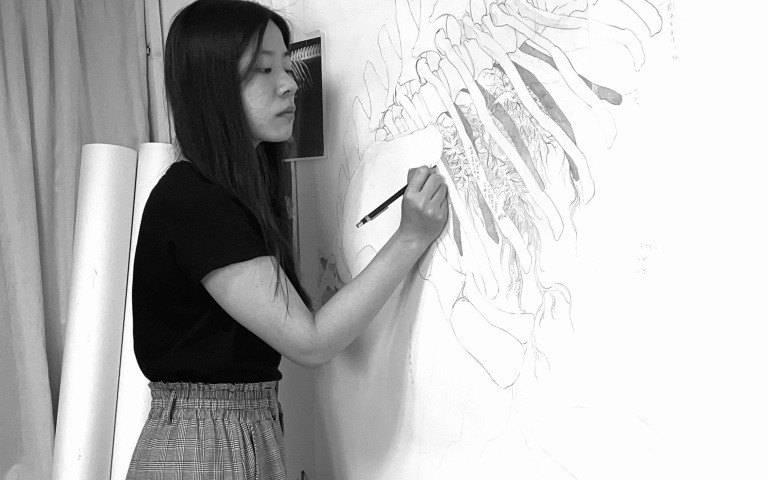 新銳藝術家郭雅倢個展《繪.浮世》!以詼諧角度重新演繹日本浮世繪主題!