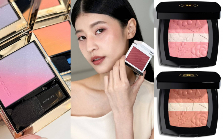 2025最美頰彩盤TOP3！香奈兒浮雕頰彩高級感爆棚、SUQQU推粉紫限定色超有日雜感、TOM FORD雪映紅暈美到太犯規！