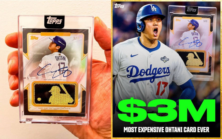 抽到真的能翻身！大谷翔平「全球唯一」球星卡拍出300萬美元 美國一家人靠這張卡改寫人生！