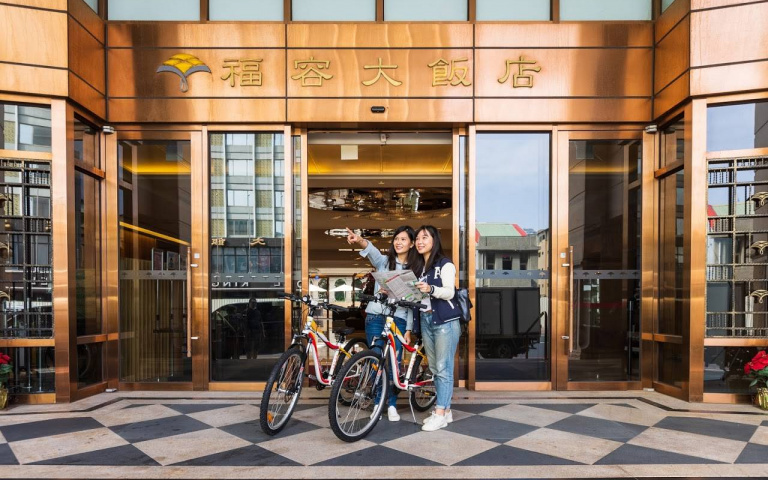 觀光局自行車友善旅店票選 福容飯店包辦南北區第一名!