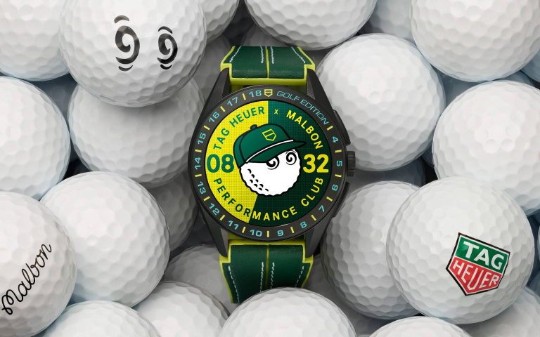 泰格豪雅全新高爾夫球腕錶，攜手 Malbon Golf打造精緻風格與時尚氣息