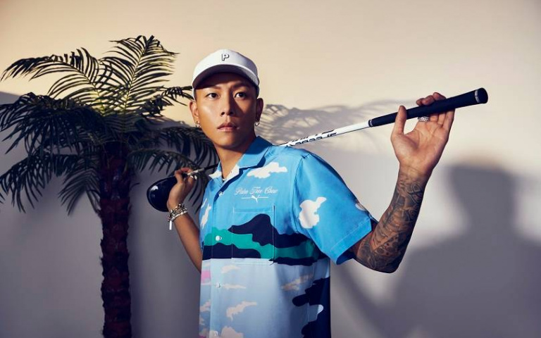 PUMA高爾夫聯名系列上市!瘦子欽選雙面印花短袖襯衫,帥翻天!
