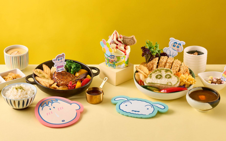 蠟筆小新開趴啦!品田牧場聯名餐限時登場,豬排咖哩、漢堡排萌出新高度!