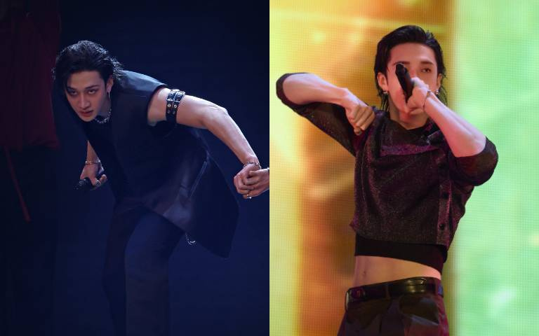 Stray Kids方燦世巡性感開撩！穿上FENDI訂製服大秀手臂線條、緊實腹肌，粉絲心臟暴擊