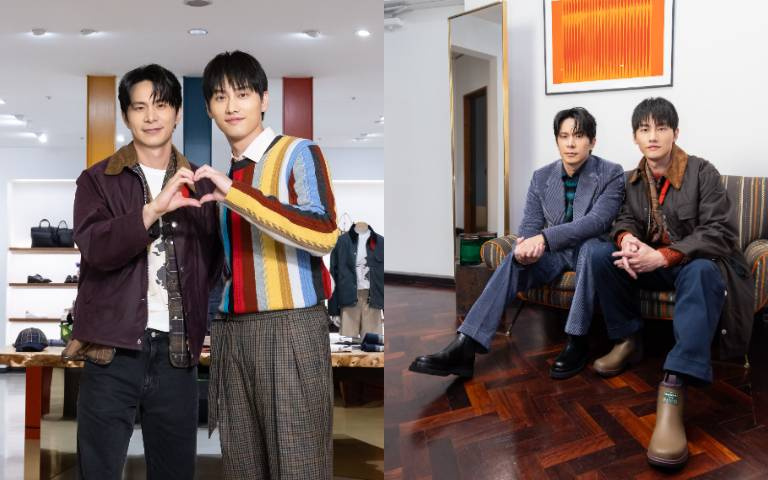 金鐘雙帥范少勳、姚淳耀優雅現身Paul Smith！預熱紅毯現場， ＂飯粉愛心＂狂灑、太寵粉