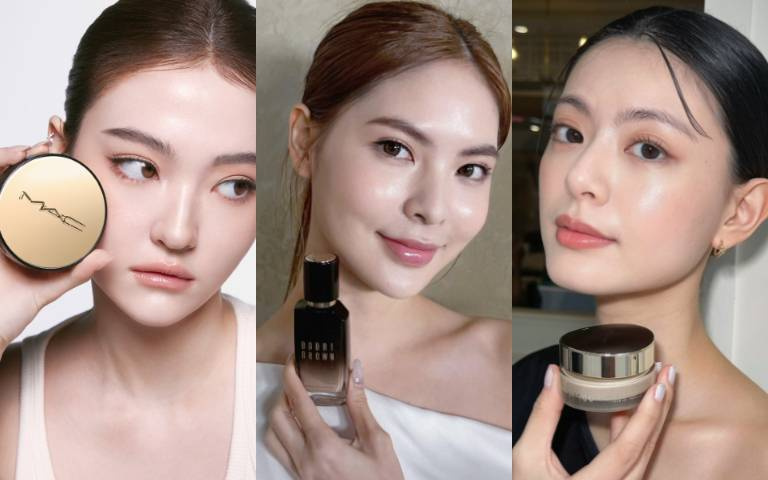 5款「奢華光澤感底妝」自帶高級濾鏡！Bobbi Brown養膚蟲草粉底、SUQQU神級粉霜，還有ELLA、太妍同款氣墊一拍爆水發光